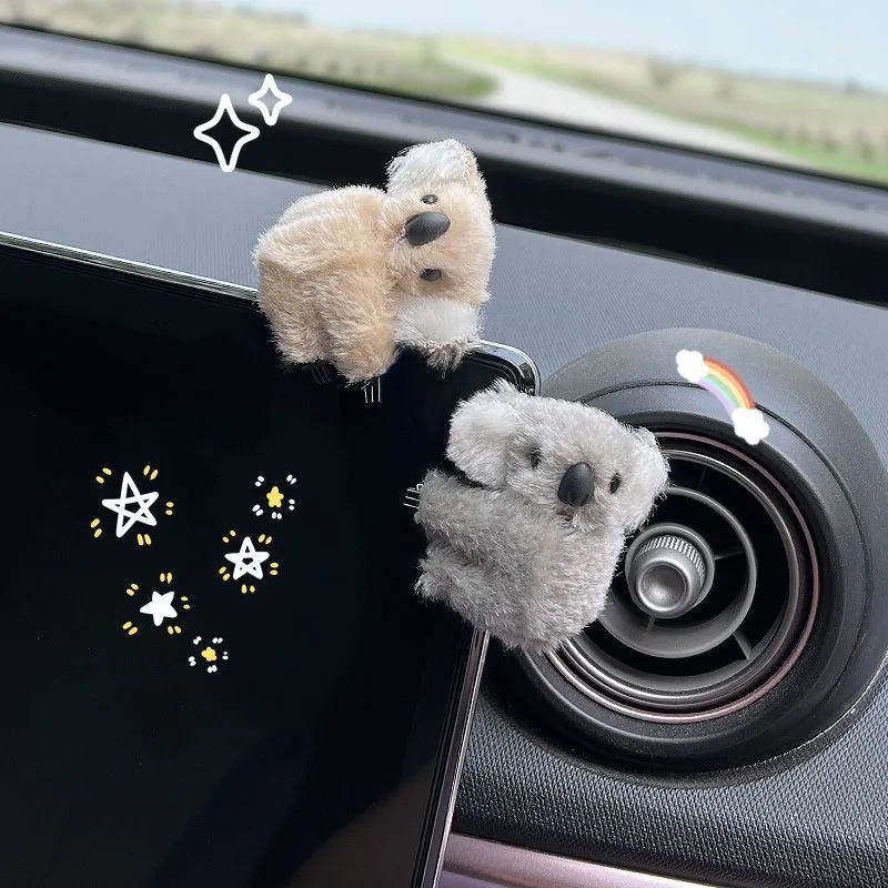 Plush Cute Koala Car Interior  - огляд і ціна Tech Car Accessories