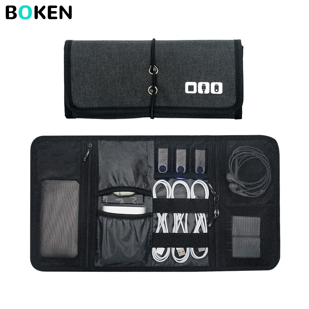 Tech Organizer Bag Cable Stora - огляд і ціна Tech Accessories Travel Organizer Pouch