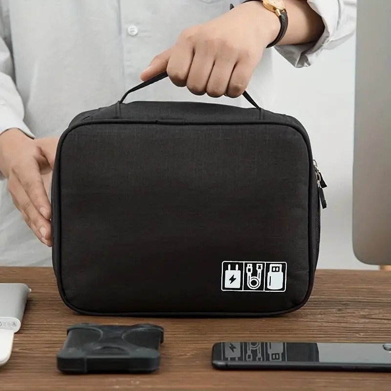 Cable Organizer Bag for Travel - огляд і ціна Tech Accessories Travel Organizer Pouch