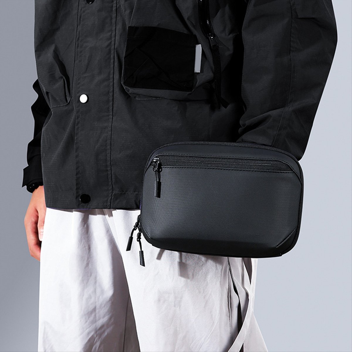 ☶❈＊♥AC1578-Waterproof Tech Pou - огляд і ціна Tech Accessories Travel Organizer Pouch