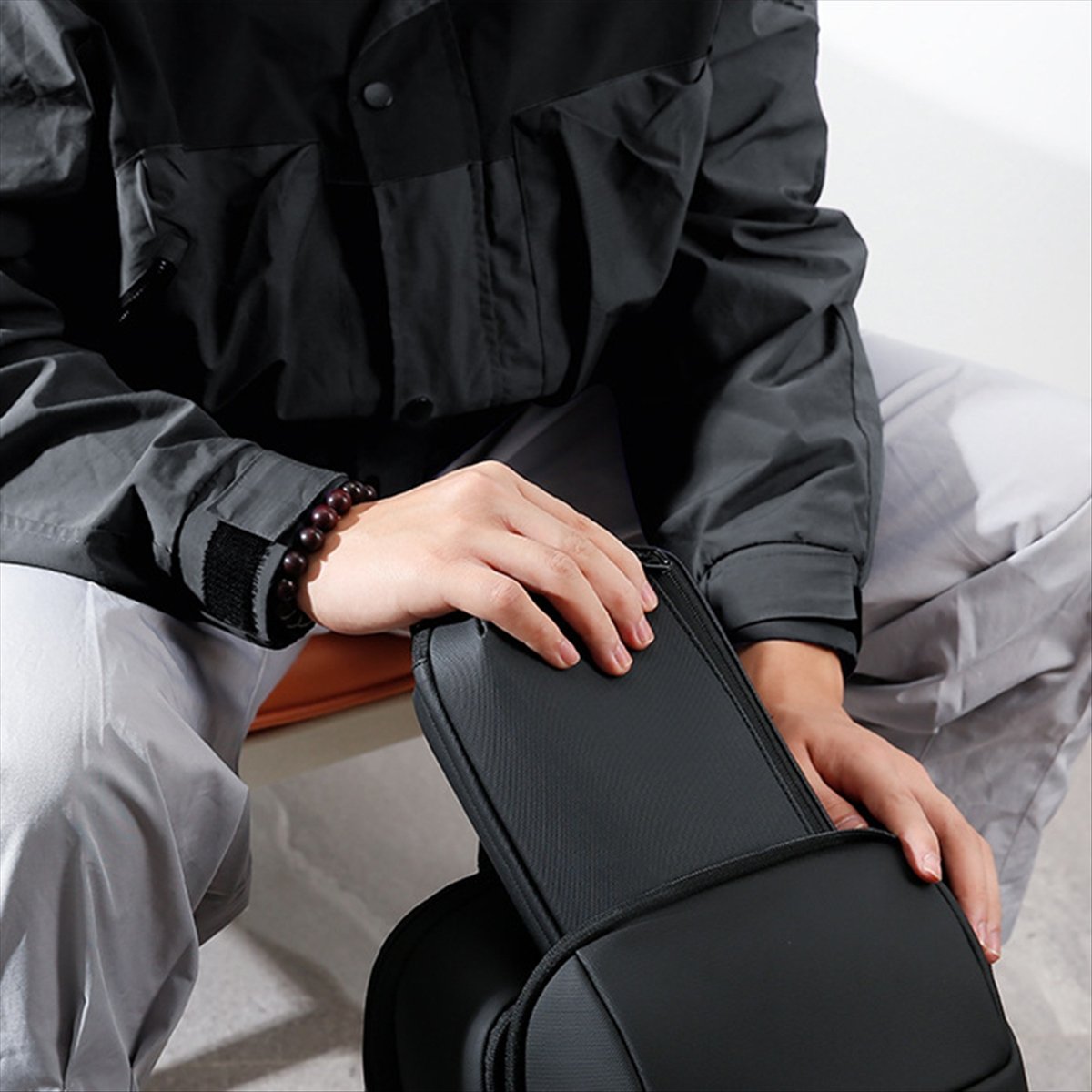 ☶❈＊♥AC1578-Waterproof Tech Pou - огляд і ціна Tech Accessories Travel Organizer Pouch